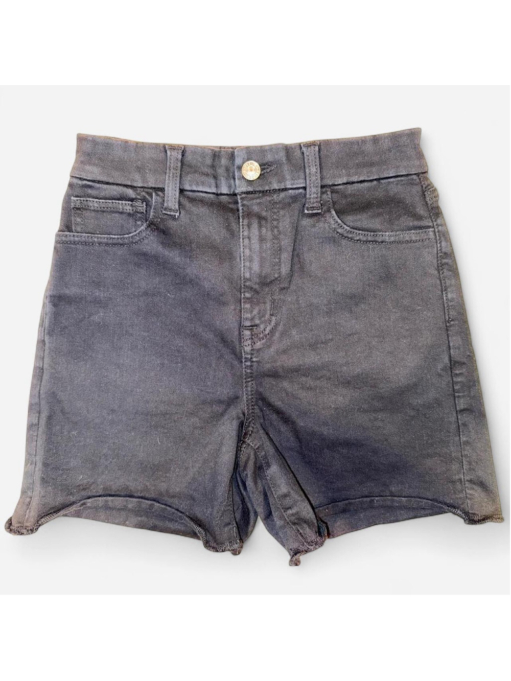 American Eagle Outfitters Black Curvy Hi-Rise Shortie size 2